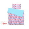 Set Biancheria per Lettino 100x135 2 parti - Mini Fenicottero