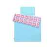 Set Biancheria per Lettino 100x135 2 parti - Mini Fenicottero