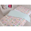 Set Biancheria per Lettino 100x135 2 parti - Mini Gufi