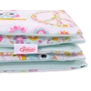 Set Biancheria per Lettino 100x135 2 parti - Mini Gufi