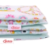 Set Biancheria per Lettino 100x135 2 parti - Mini Gufi