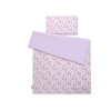 Set Biancheria per Lettino 100x135 2 parti - Mini Lilla Ballerine