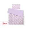 Set Biancheria per Lettino 100x135 2 parti - Mini Lilla Ballerine