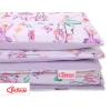 Set Biancheria per Lettino 100x135 2 parti - Mini Lilla Ballerine