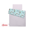 Set Biancheria per Lettino 100x135 2 parti - Mini Menta Navi