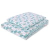 Set Biancheria per Lettino 100x135 2 parti - Mini Menta Riccio