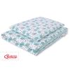Set Biancheria per Lettino 100x135 2 parti - Mini Menta Riccio