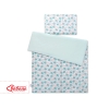Set Biancheria per Lettino 100x135 2 parti - Mini Menta Riccio