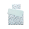 Set Biancheria per Lettino 100x135 2 parti - Mini Menta Riccio
