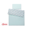 Set Biancheria per Lettino 100x135 2 parti - Mini Menta Riccio