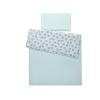 Set Biancheria per Lettino 100x135 2 parti - Mini Menta Riccio