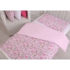 Set Biancheria per Lettino 100x135 2 parti - Mini Rosa Farfalle