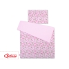 Set Biancheria per Lettino 100x135 2 parti - Mini Rosa Farfalle