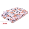 Set Biancheria per Lettino 100x135 2 parti - Mini Rosa Grigio Gatti