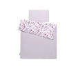 Set Biancheria per Lettino 100x135 2 parti - Mini Rosa Rondini