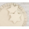Set di 2 Cuscini per Baldacchino Beige