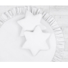 Set di 2 Cuscini per Baldacchino Bianco