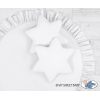 Set di 2 Cuscini per Baldacchino Bianco