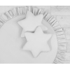 Set di 2 Cuscini per Baldacchino Grigio