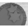 Set di 2 Cuscini per Baldacchino Grigio Antracite