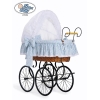 Set di Biancheria per Culla con Cappottina 4 parti Jasmine