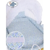 Set di Biancheria per Culla con Cappottina 4 parti Jasmine