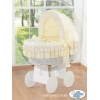Set di Biancheria per Culla con Cappuccio 4 parti Beige