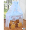 Set di Biancheria per Culla con Voile-Drappo 4 parti