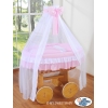 Set di Biancheria per Culla con Voile-Drappo 4 parti