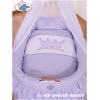 Rivestimento culla in vimini 4 parti Lilla Little Prince / Princess