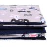 Set Doppia Faccia Biancheria da Letto 140x200cm 2 parti - Junior Dinos