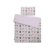Set Doppia Faccia Biancheria da Letto 140x200cm 2 parti - Junior Menta Piccoli Animali