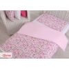 Set Doppia Faccia Biancheria da Letto 140x200cm 2 parti - Junior Rosa Farfalle