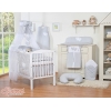 Set Lenzuolo da Letto con Baldacchino e Paracolpi 11 parti Grigio Cuori