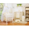 Set Lenzuolo per Neonato 5 parti Creme Little Prince/Princess