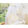 Set Lenzuolo per Neonato 5 parti Creme Little Prince/Princess