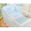 Set Lettino 3 parti Blu Little Prince/Princess