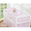 Set Lettino 3 parti Rosa a Scacchi Cuori