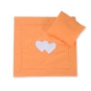 Set per Carrozzina 2 parti Arancio Cuori