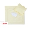 Set per Carrozzina 2 parti Creme Cuori