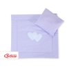 Set per Passeggino 2 parti Lilla Cuori