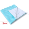 SET: Tenda Teepee con Tappetino e Piume Decorative GRATIS! Turchese Pois Bianchi