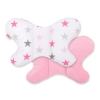 Sleepee Cuscino Anti Shock a Forma di Farfalla Rosa Stelle