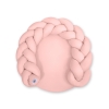 Tappetino da Gioco con Paracolpi Treccia Rosa Scuro