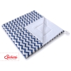 Tappetino Imbottito per Tenda Teepee Blu Scuro Chevron