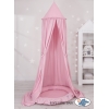 Tenda Baldacchino da Appendere con Nido Rosa per Ragazze