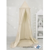 Tenda Baldacchino per Bambini da Appendere al Soffitto Beige