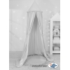 Tenda Baldacchino per Bambini da Appendere al Soffitto Grigio