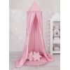 Tenda Baldacchino per Bambini da Appendere al Soffitto Rosa per Ragazze