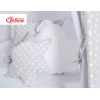 Tenda Indiana per Bambino con Tappetino e Cuscini Grigio Pois Bianchi